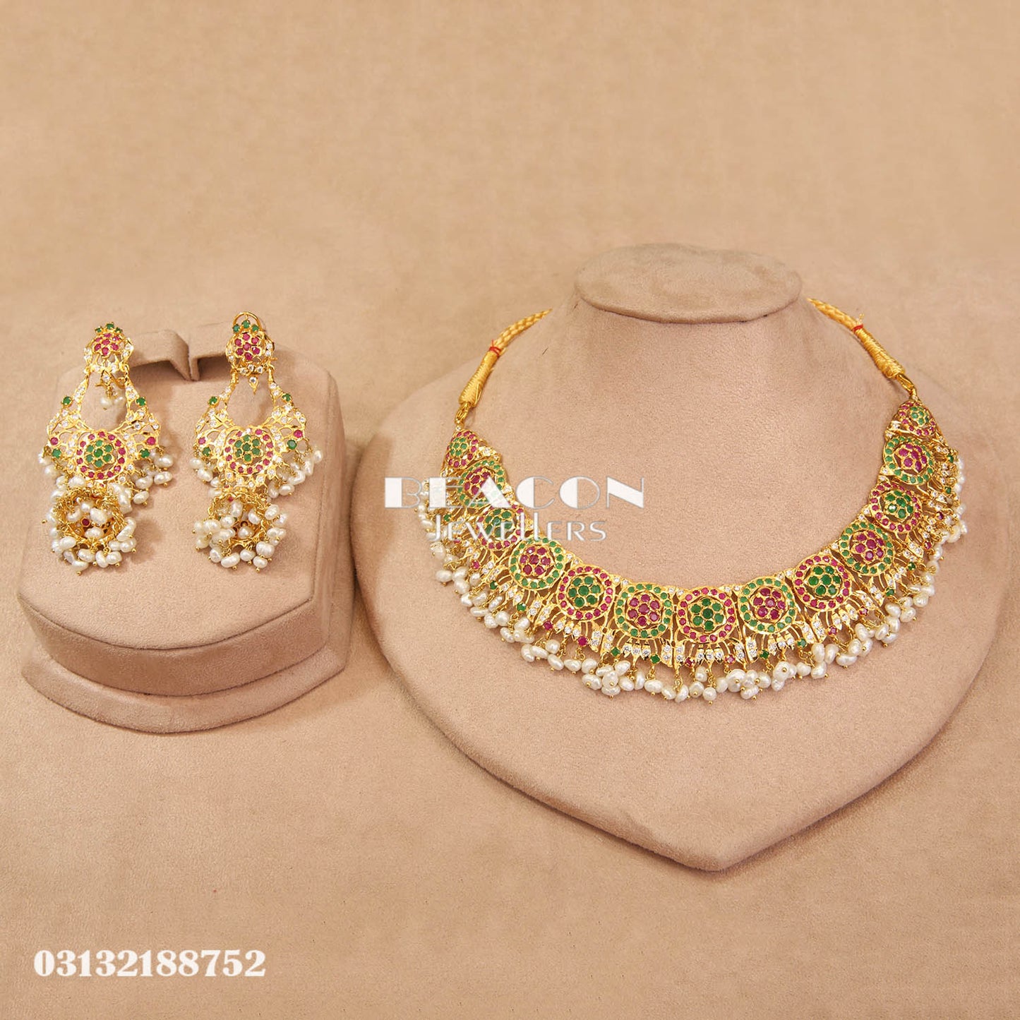 Necklace and Earrings 120