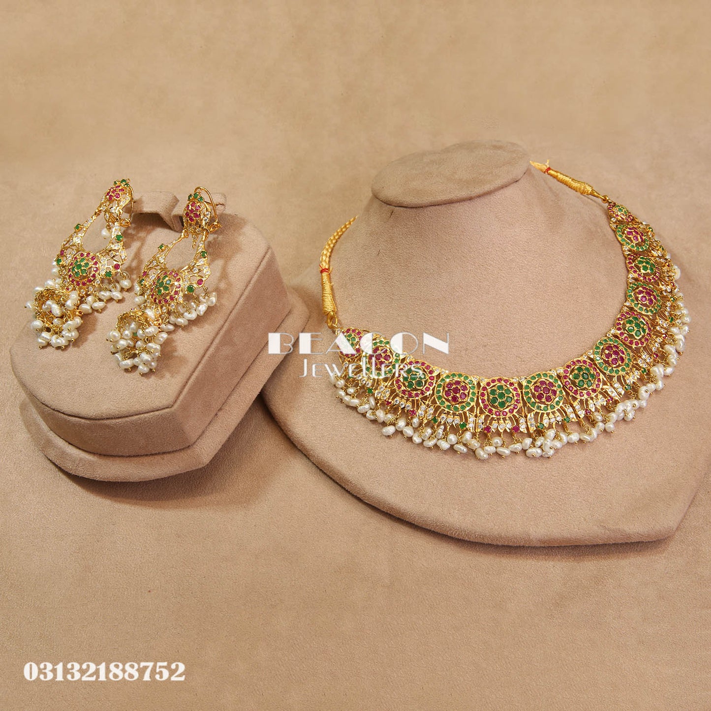 Necklace and Earrings 120