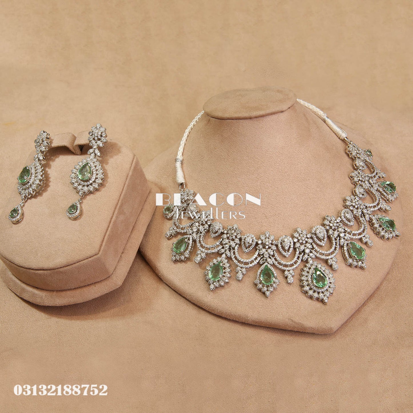 Necklace Set With Earrings