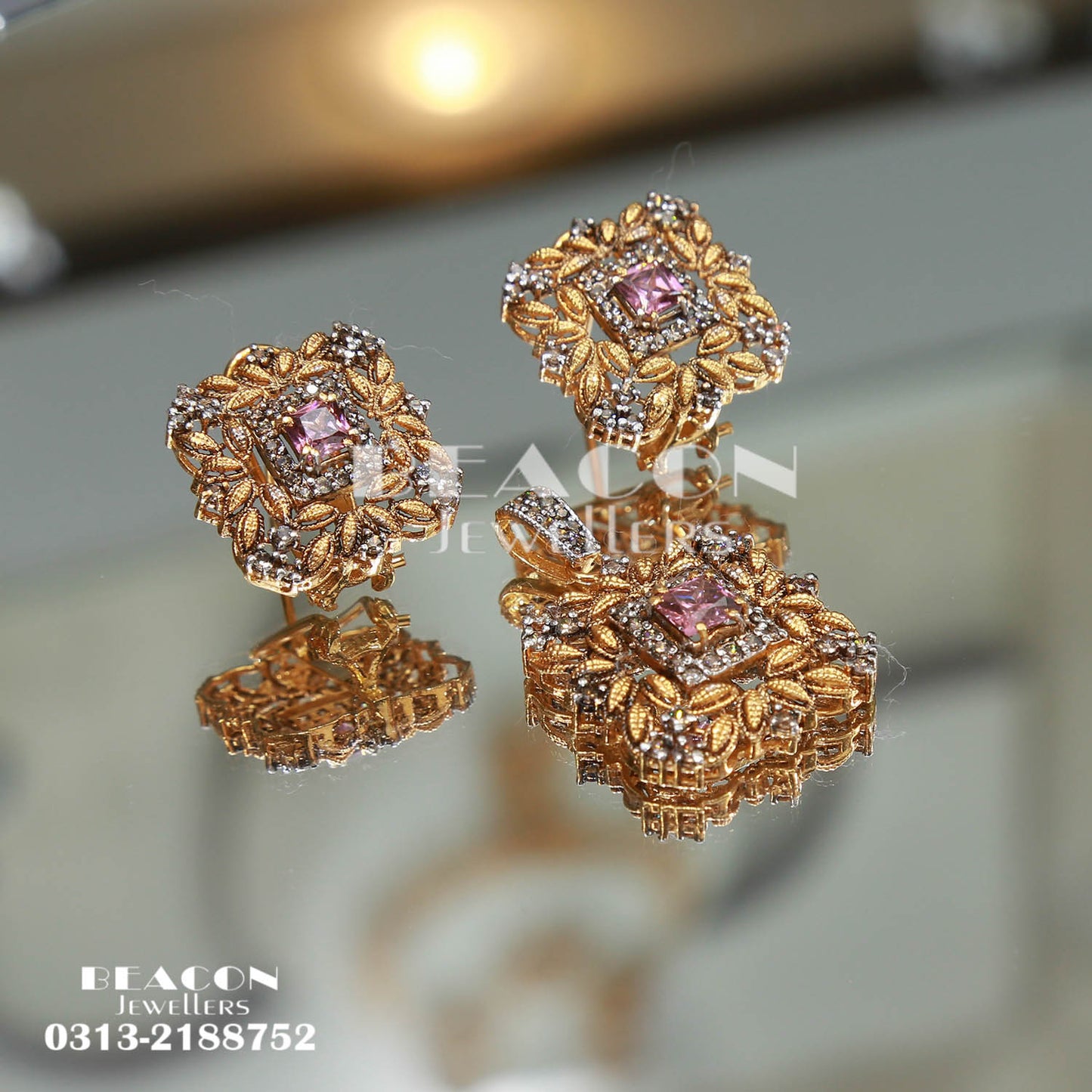 Locket and Earrings 102