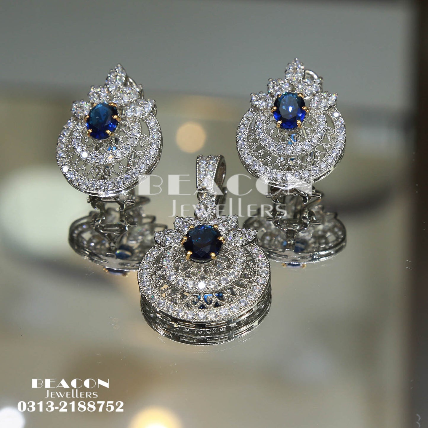 Locket and Earrings 103