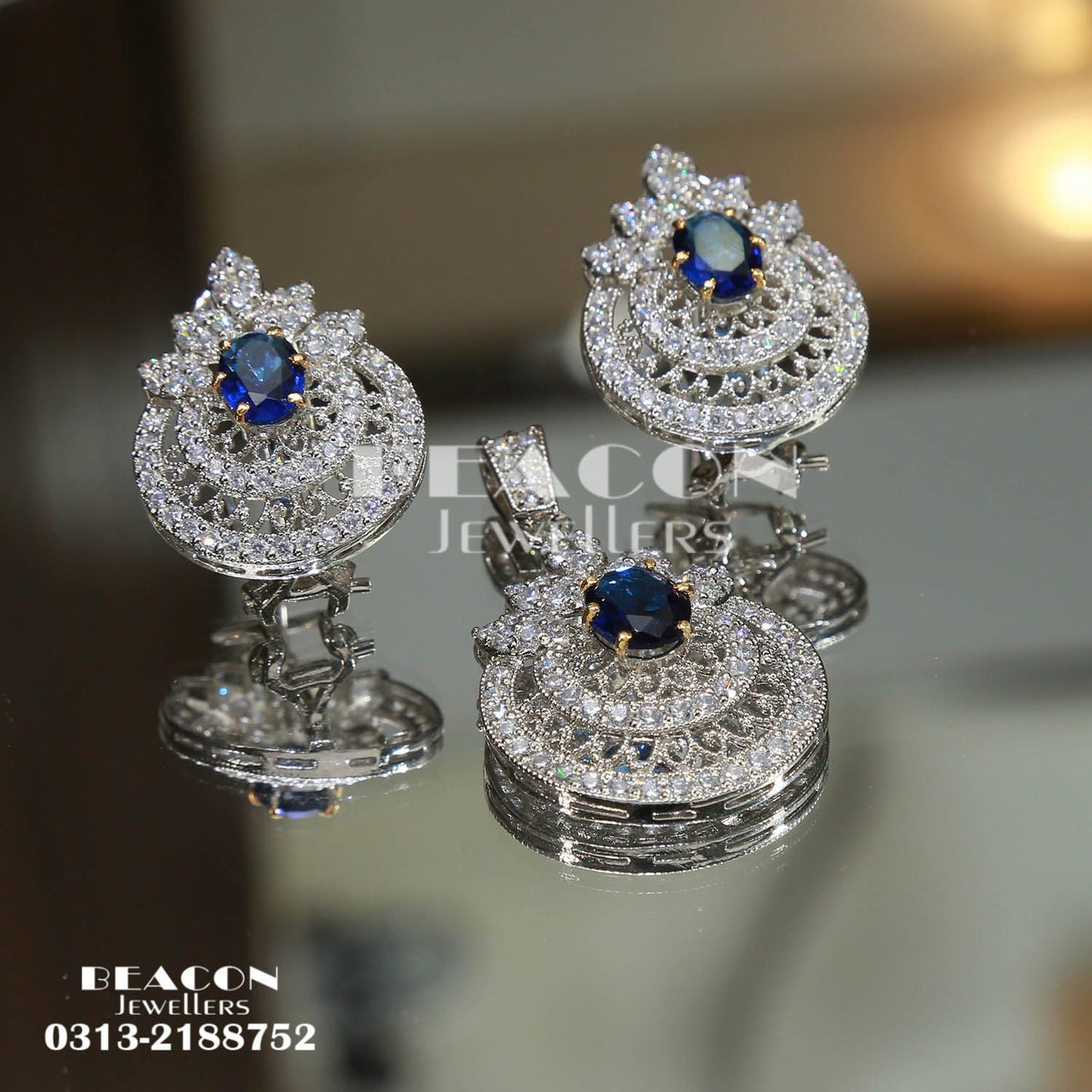 Locket and Earrings 103