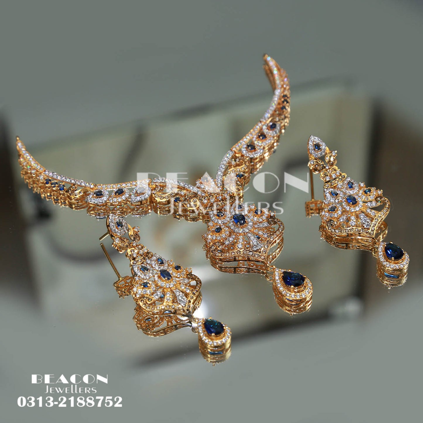 Necklace Set With Earrings