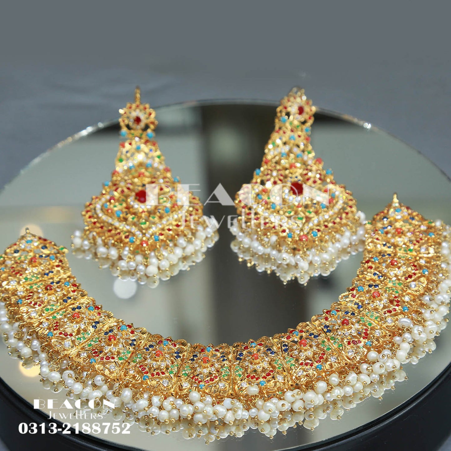 Necklace and Earrings 98