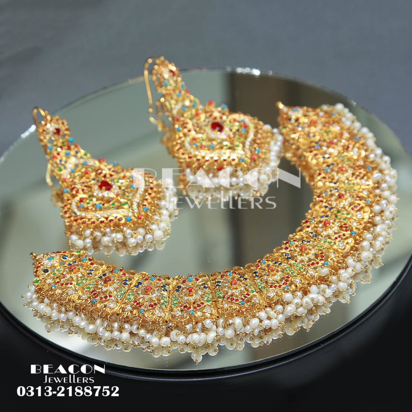 Necklace and Earrings 98