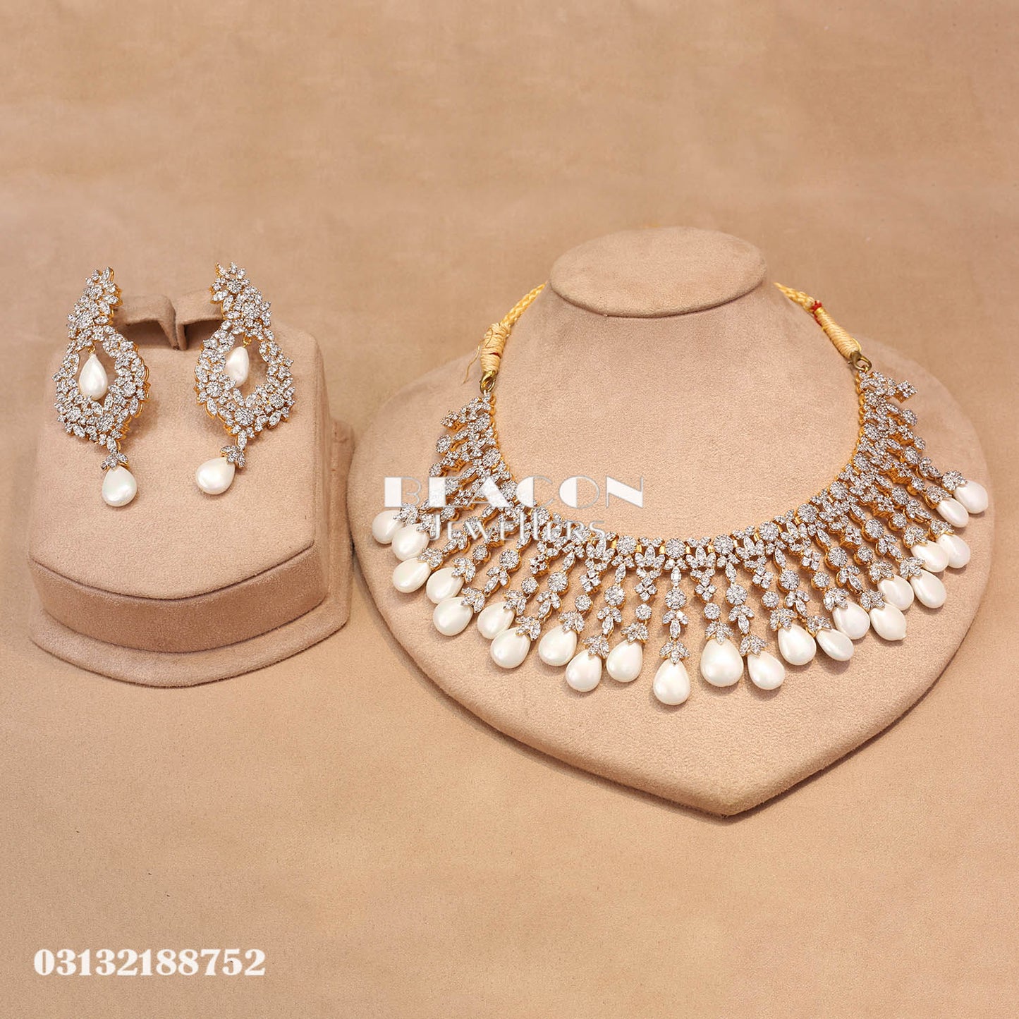 Necklace Set With Earrings