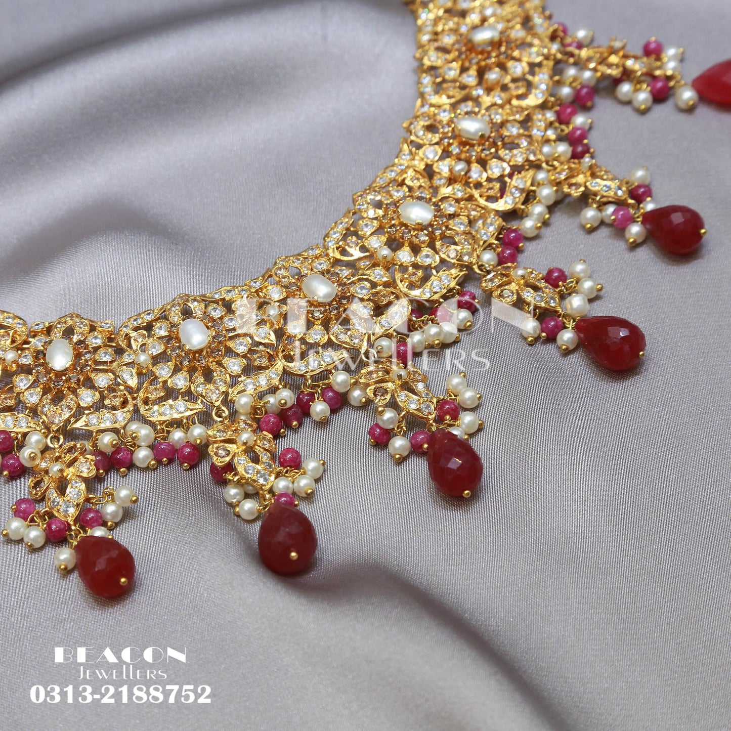 Necklace Set With Earrings