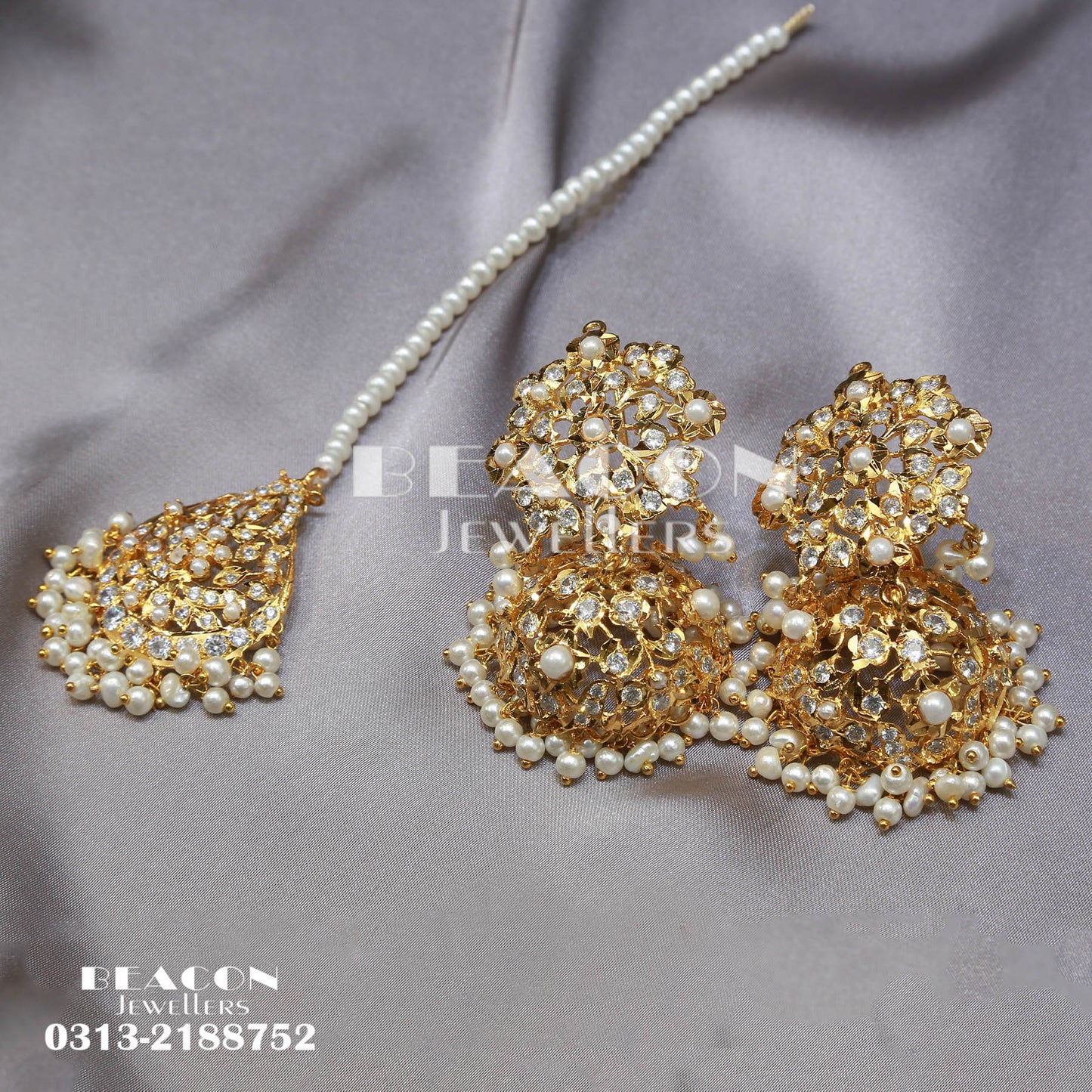 Necklace Set With Earrings Tika