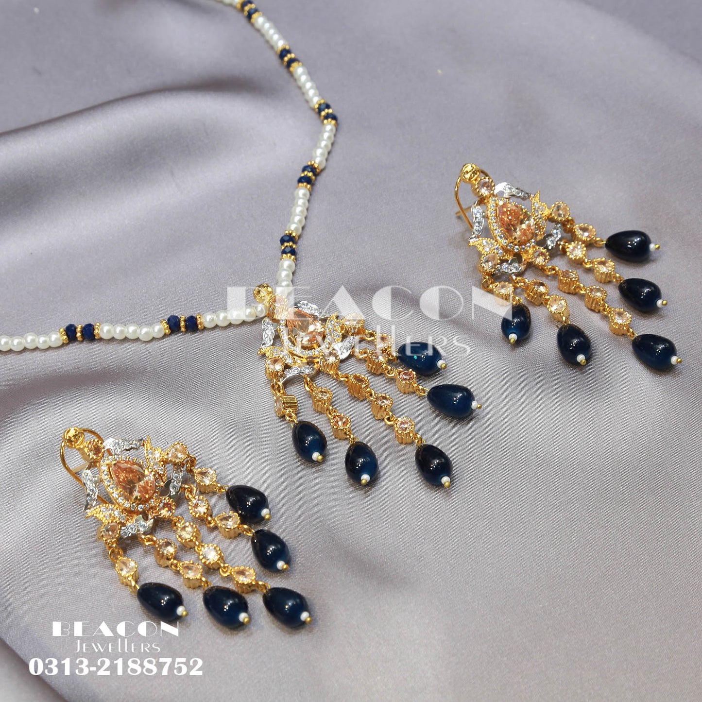 Locket and Earrings 112