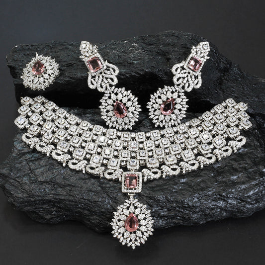 Necklace Set With Earrings and Ring