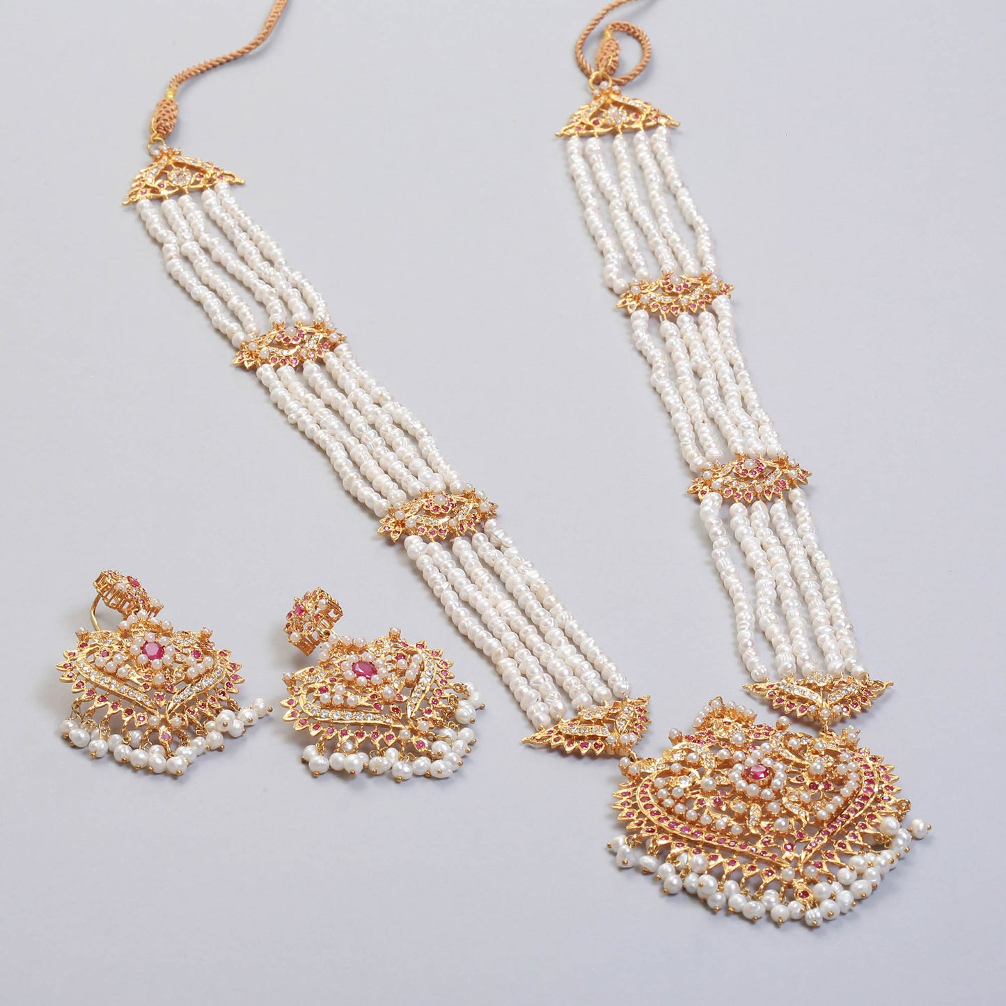 Maala With Earrings