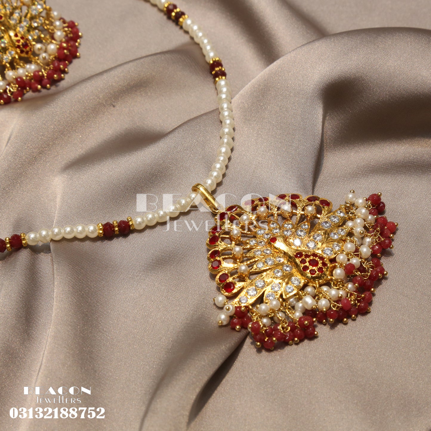 Locket and Earrings 34