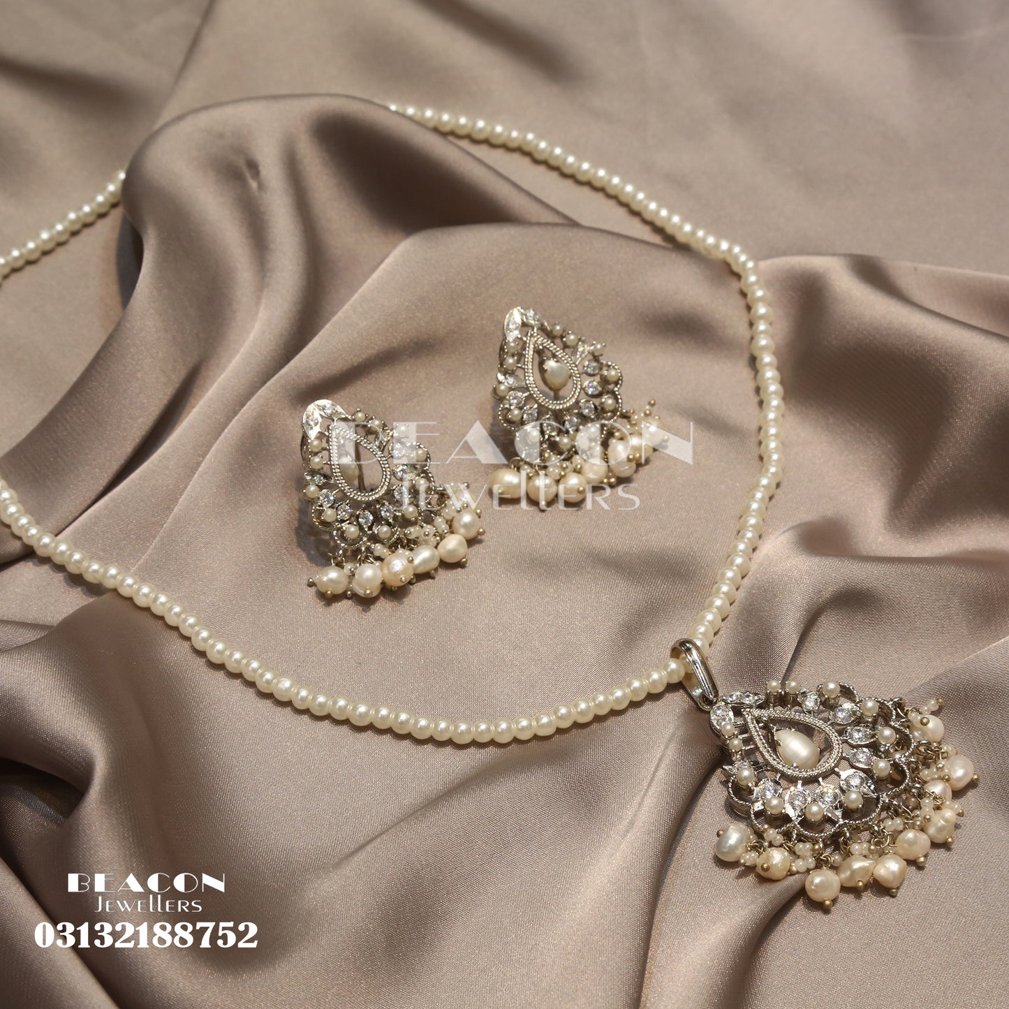Locket and Earrings 38