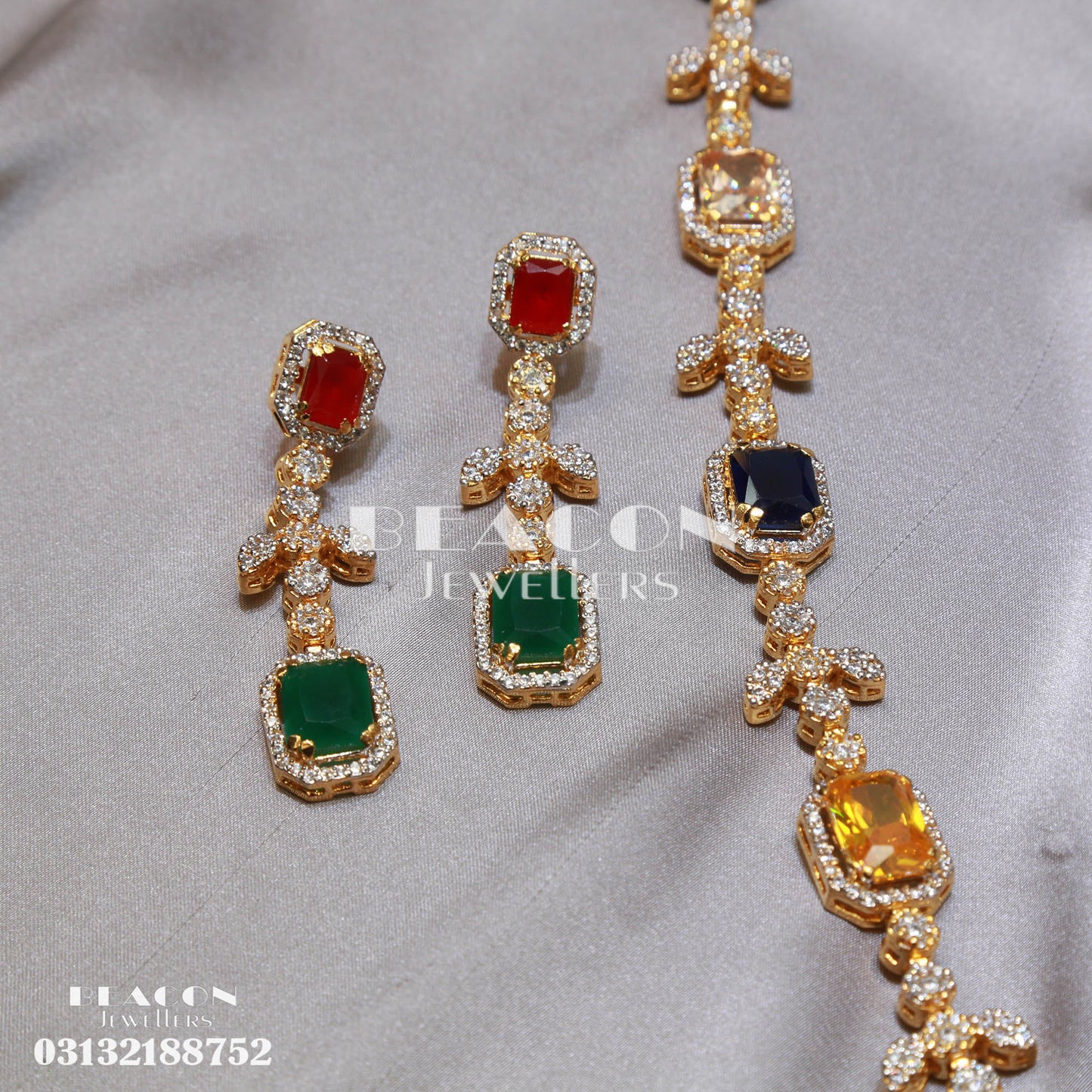 Mala Set With Earrings