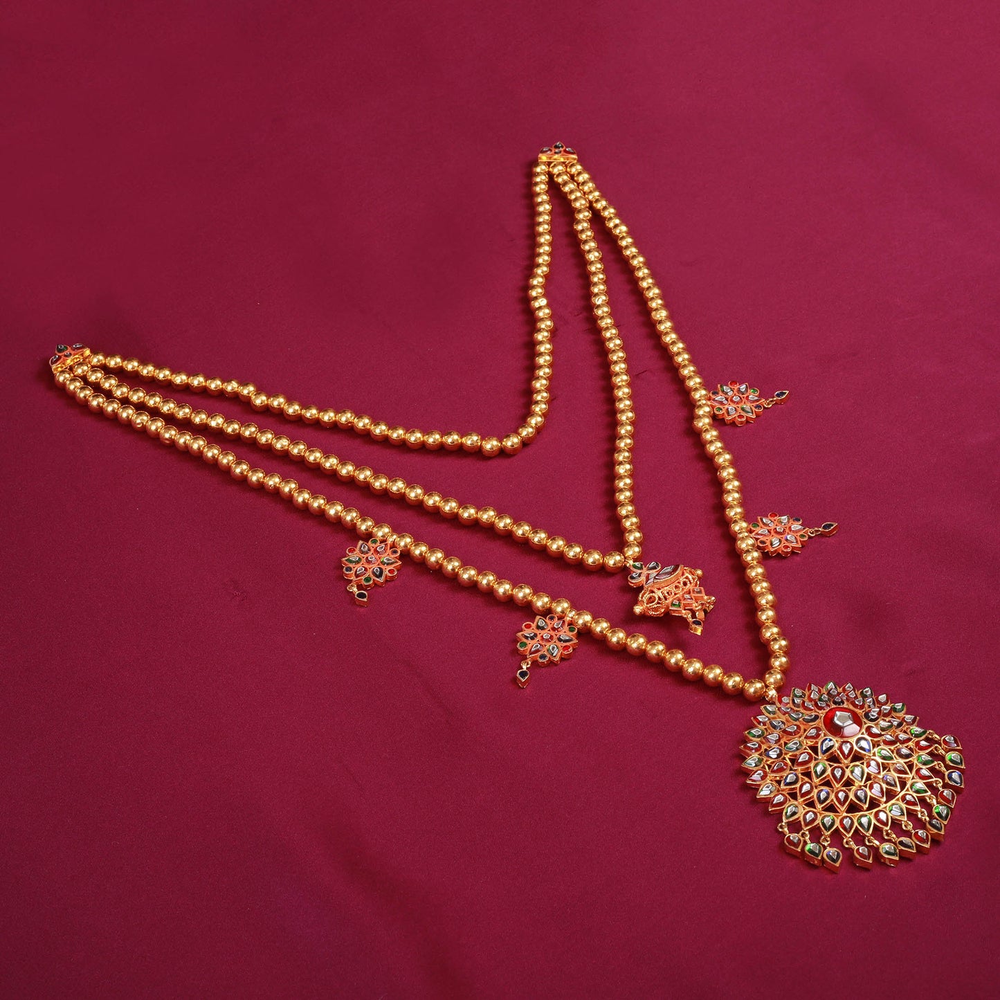 Maala Bindi and Earrings