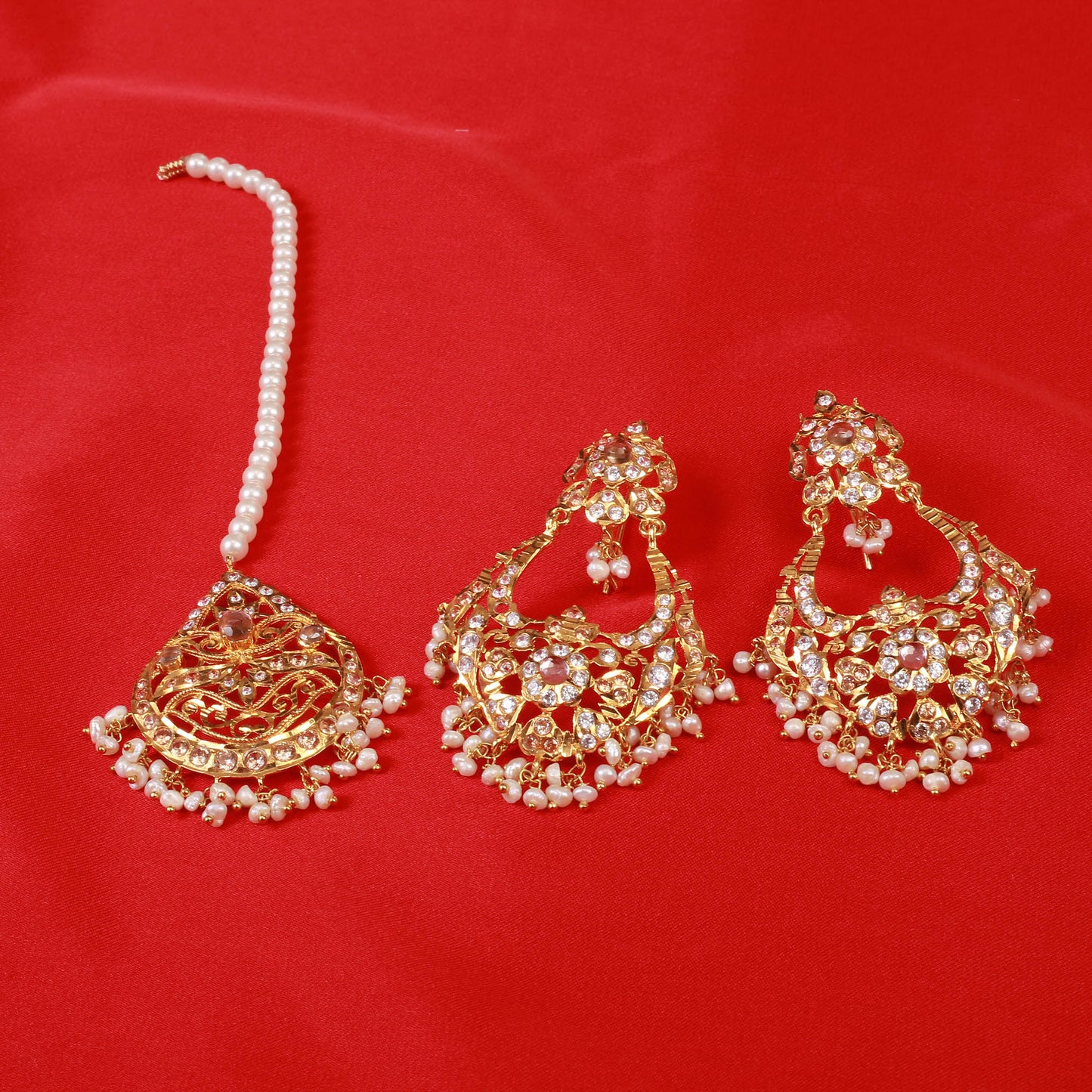 Choker with Earrings,Tika
