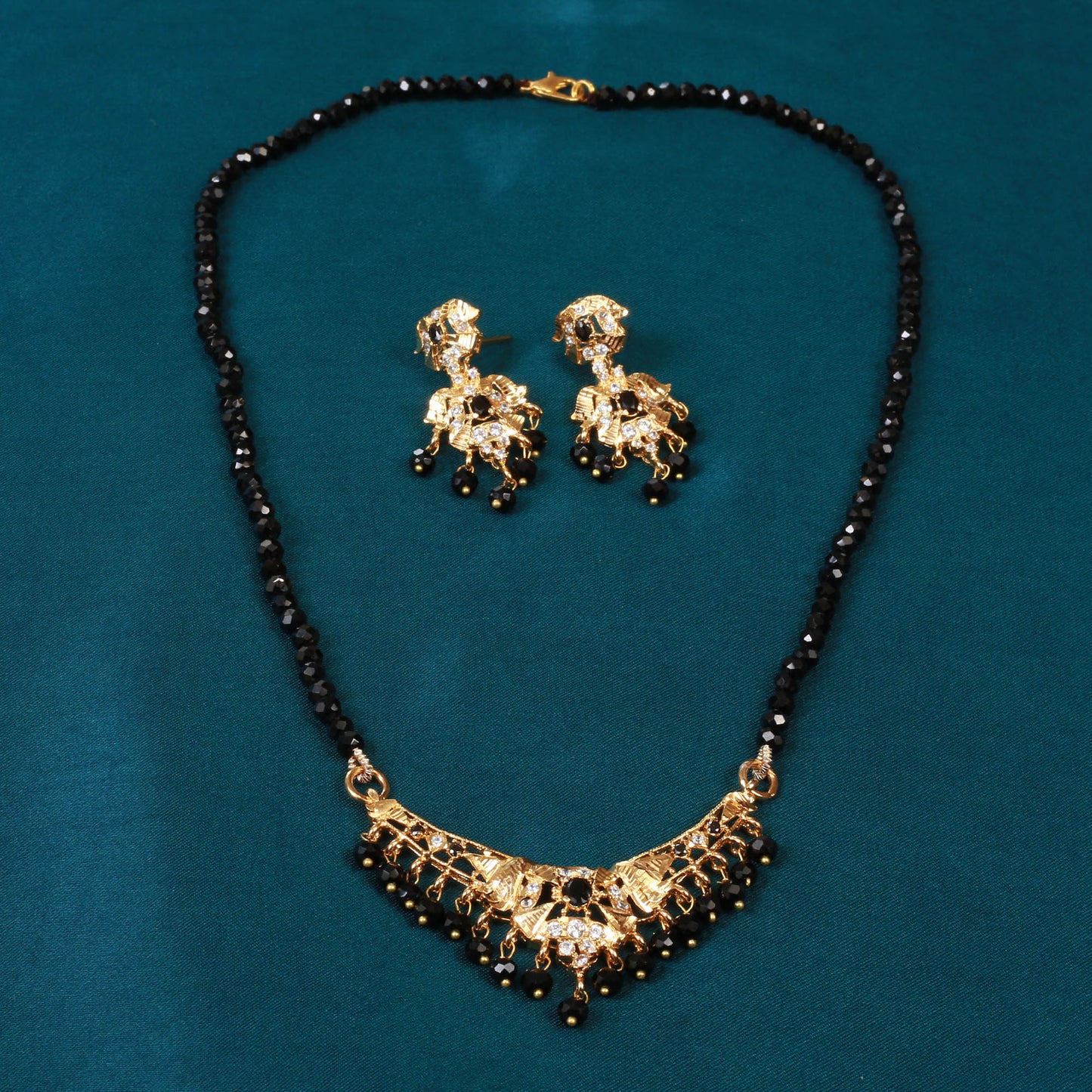Maala With Earrings