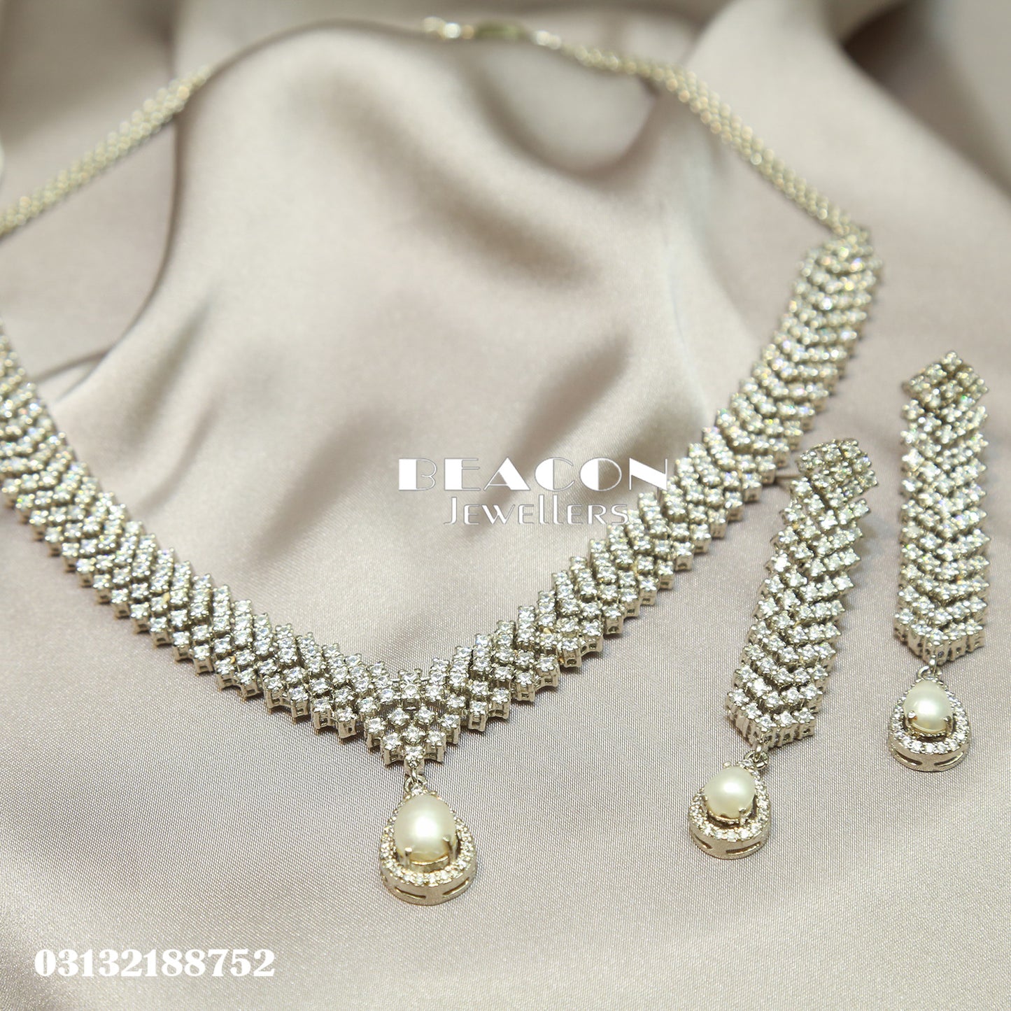 Necklace Set With Earrings