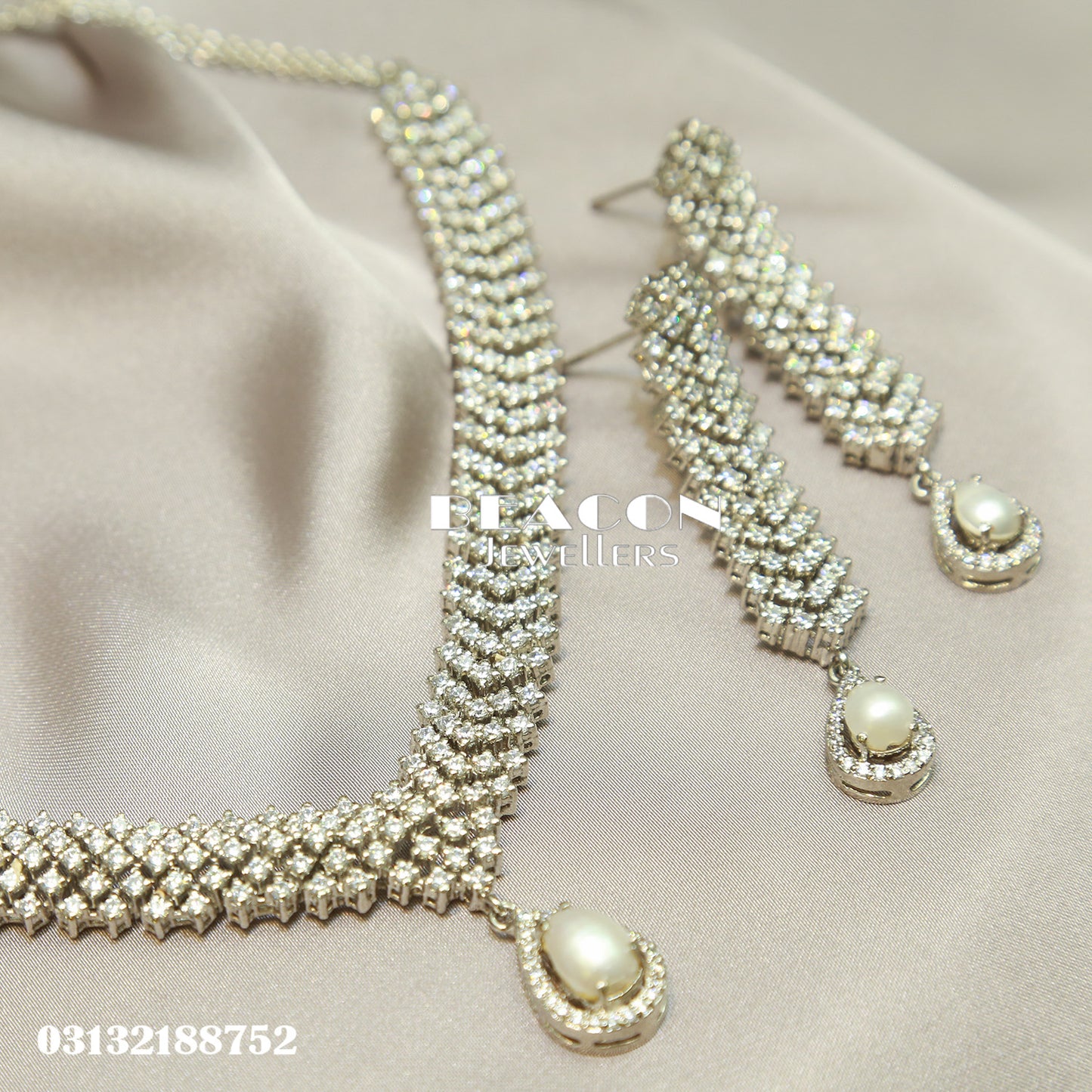 Necklace Set With Earrings