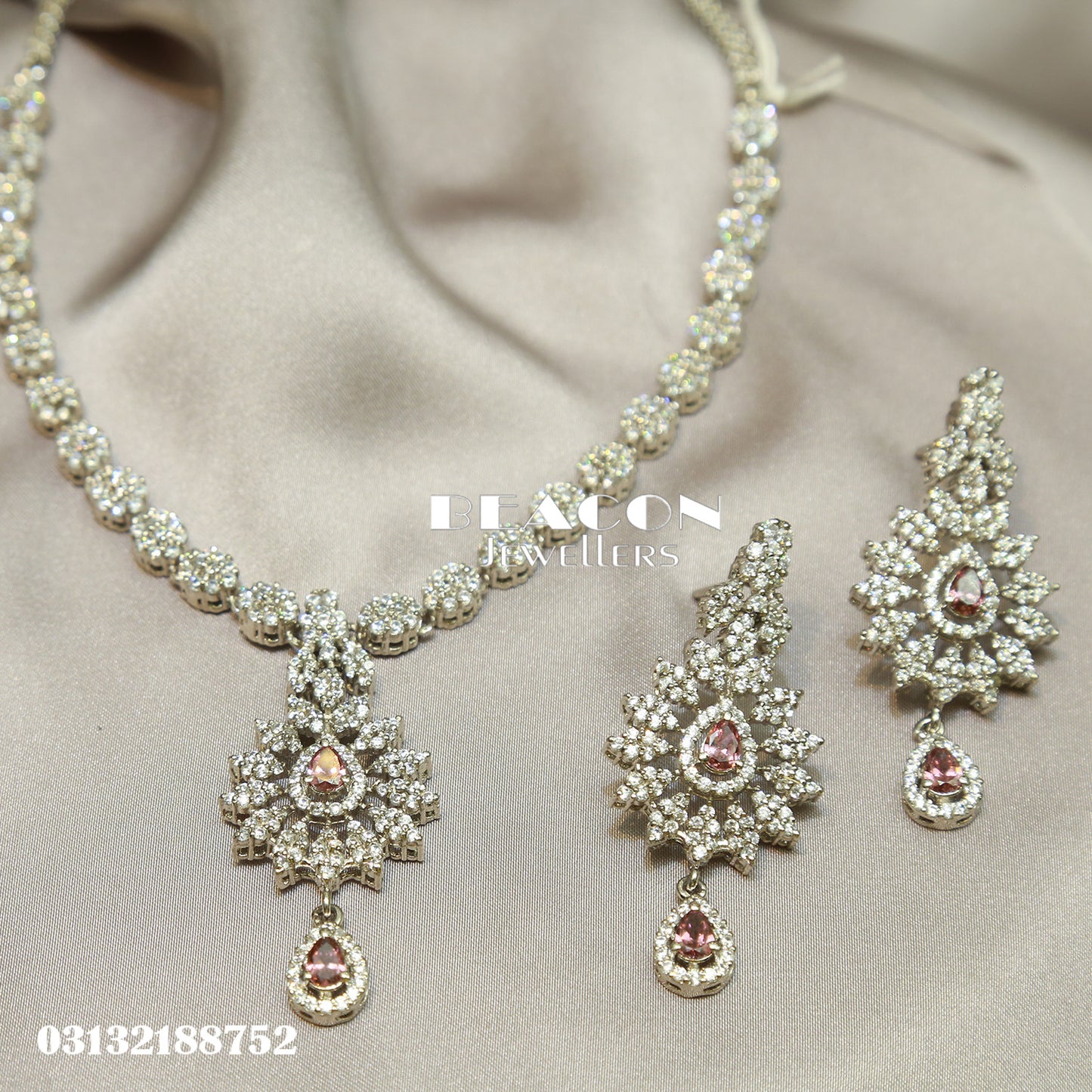 Necklace Set With Earrings