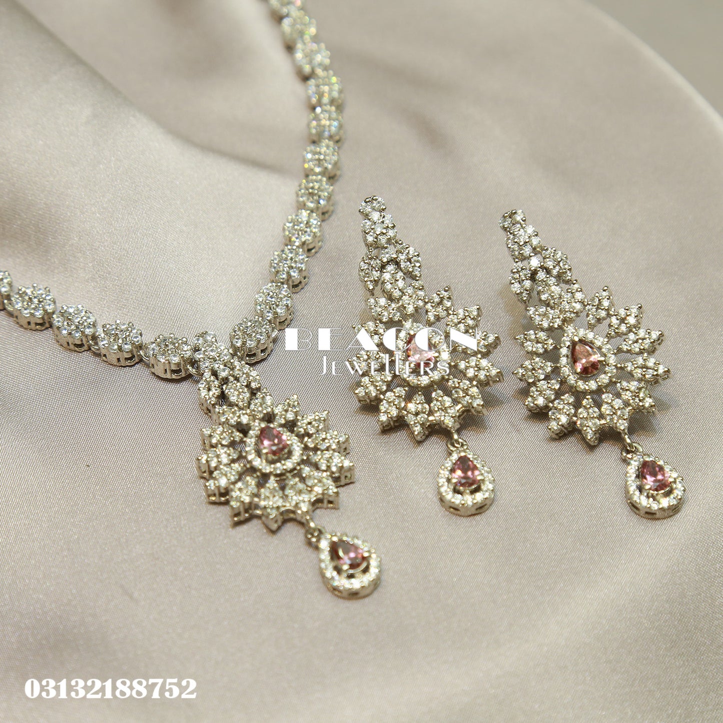 Necklace Set With Earrings