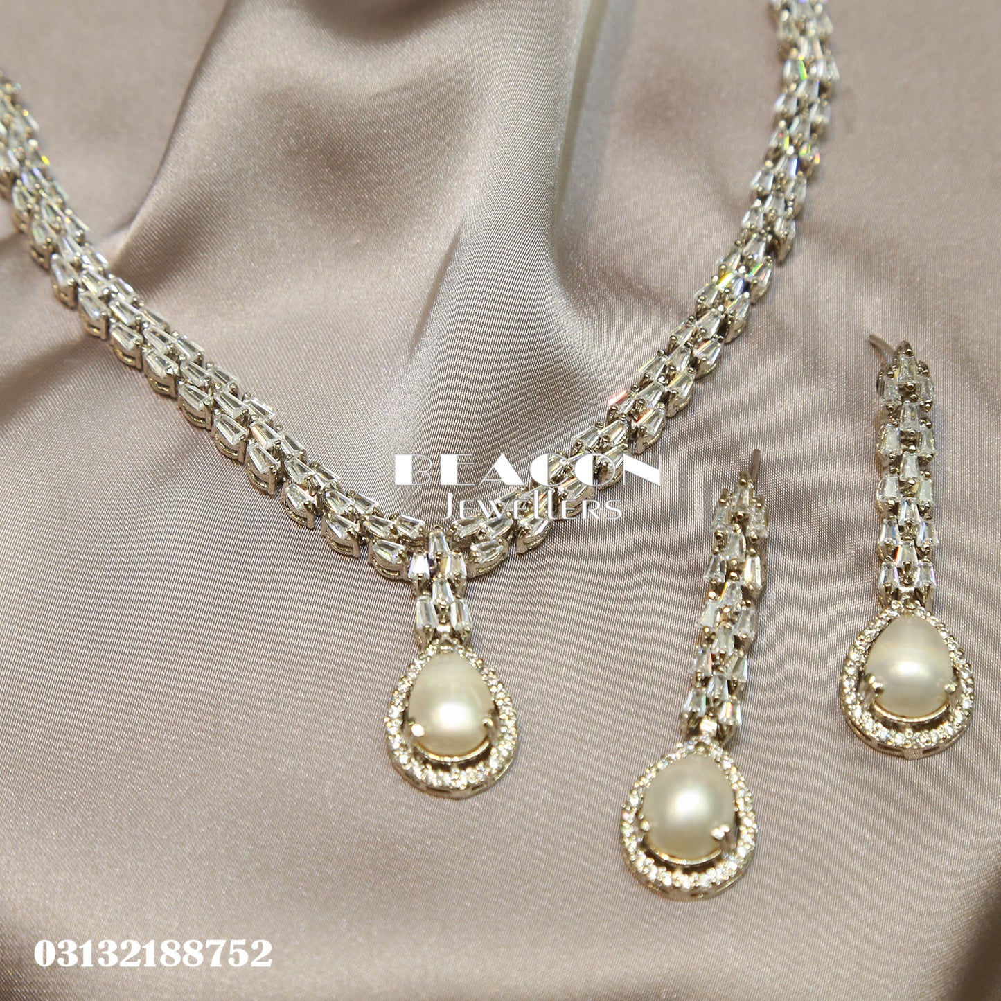 Necklace Set With Earrings