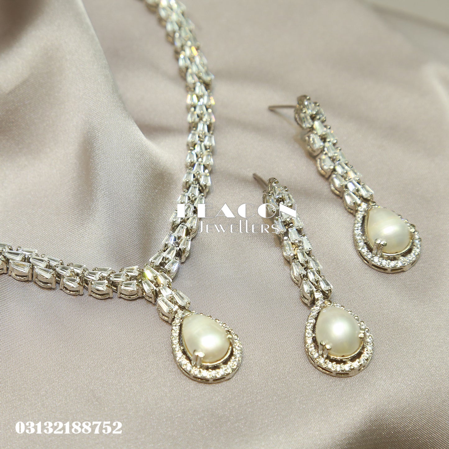 Necklace Set With Earrings