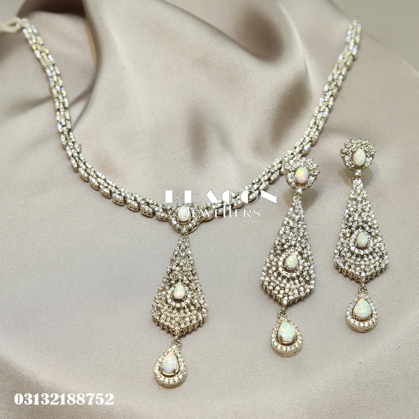 Necklace Set With Earrings