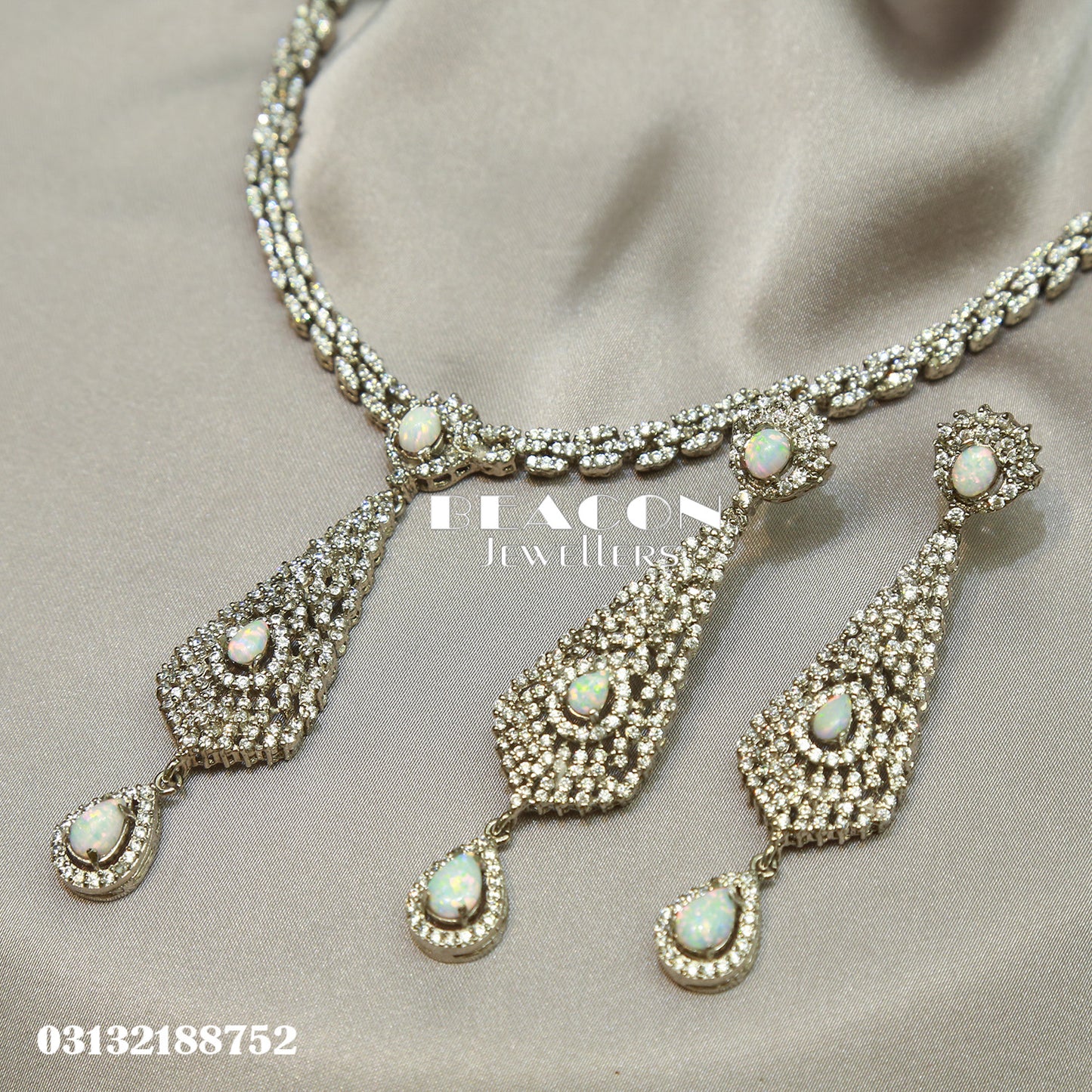 Necklace Set With Earrings