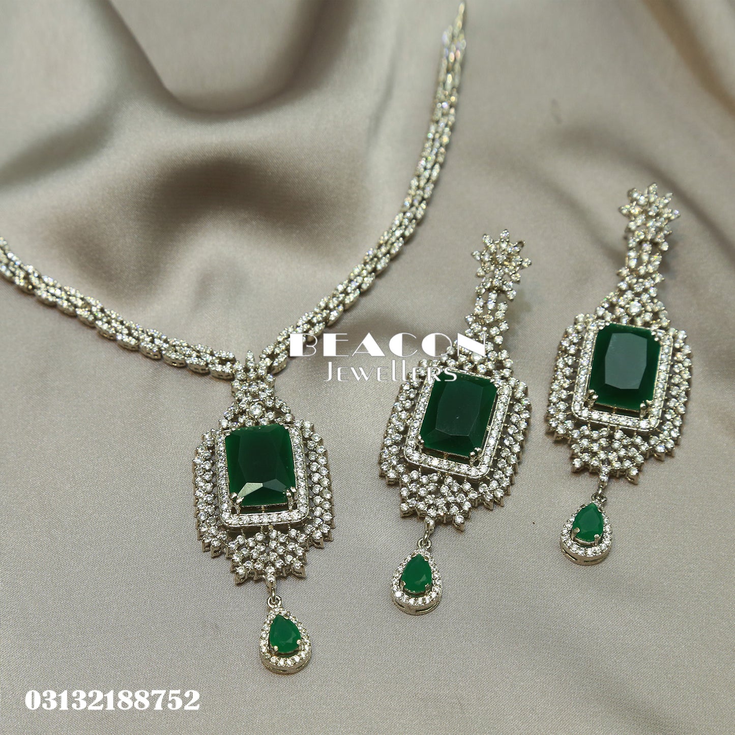 Necklace Set With Earrings