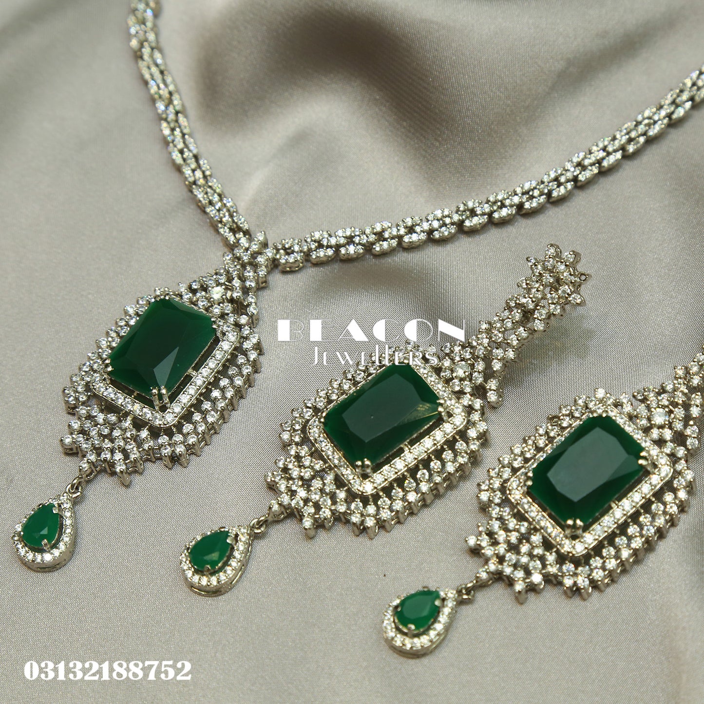Necklace Set With Earrings