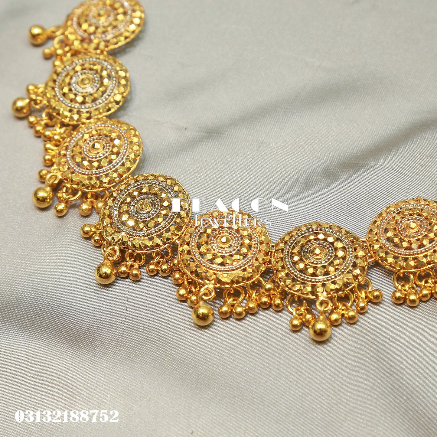 Necklace with Ring and Earrings