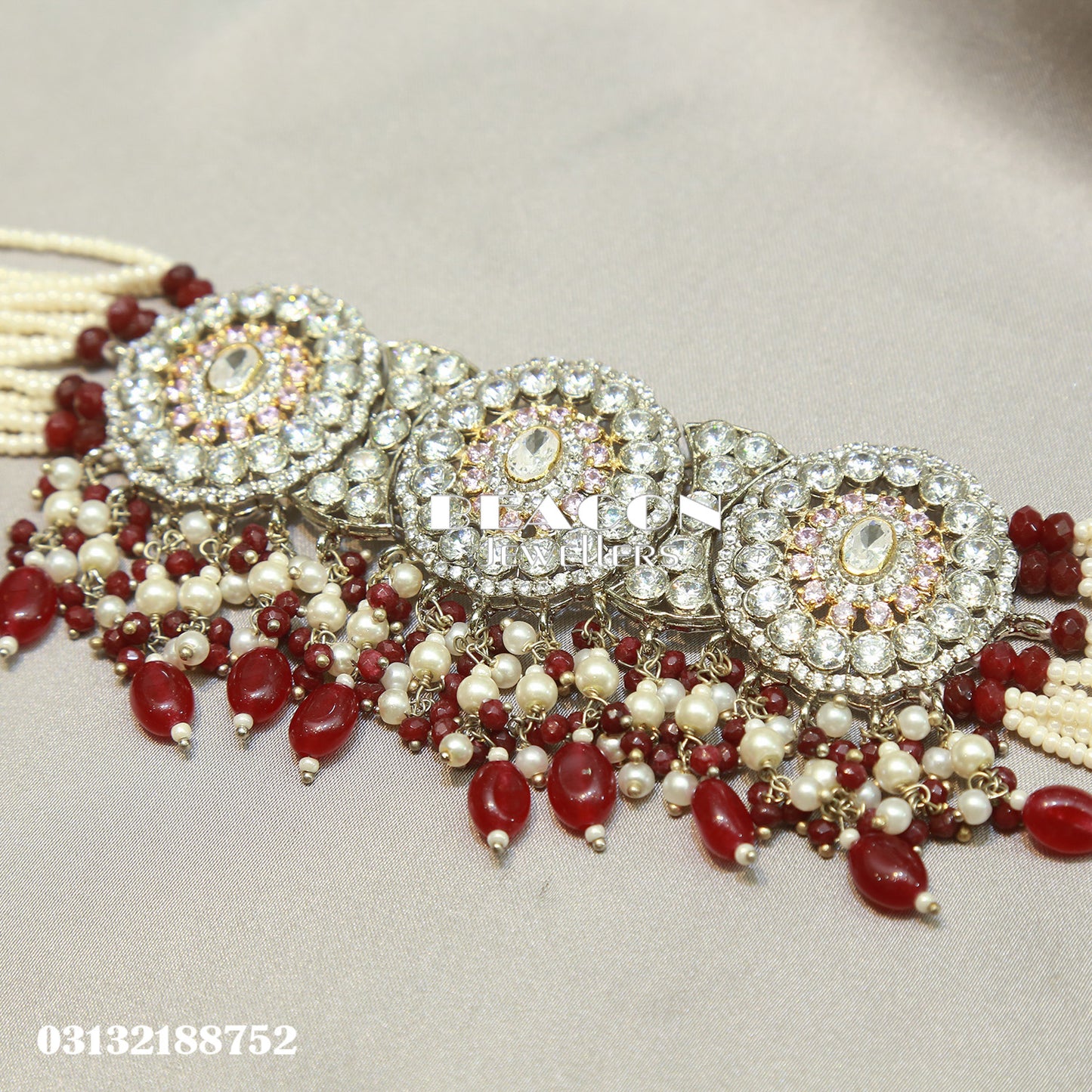 Necklace Set with Ring and Earrings