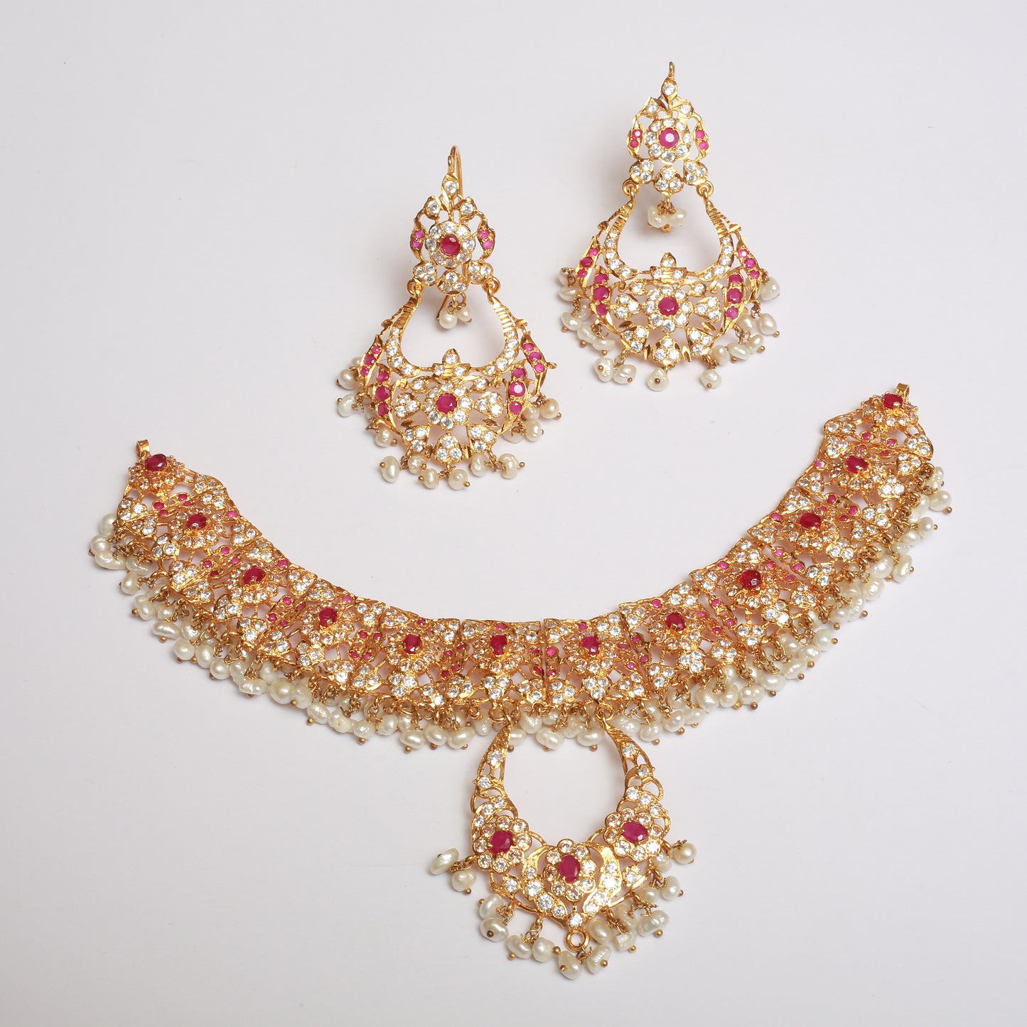 Necklace Set With Earrings