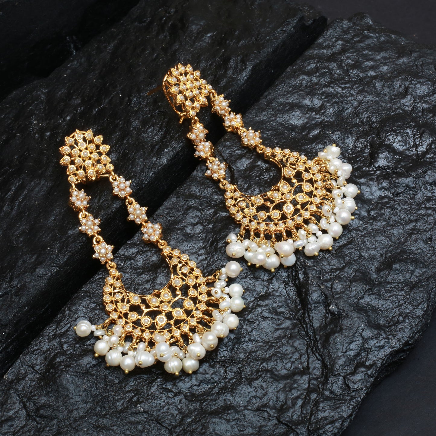 Earrings With Real Pearls