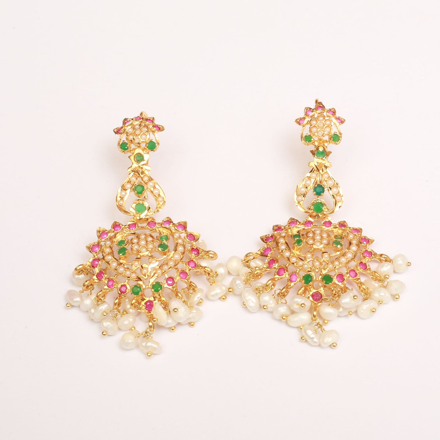 Earrings WIth Reals Pearls
