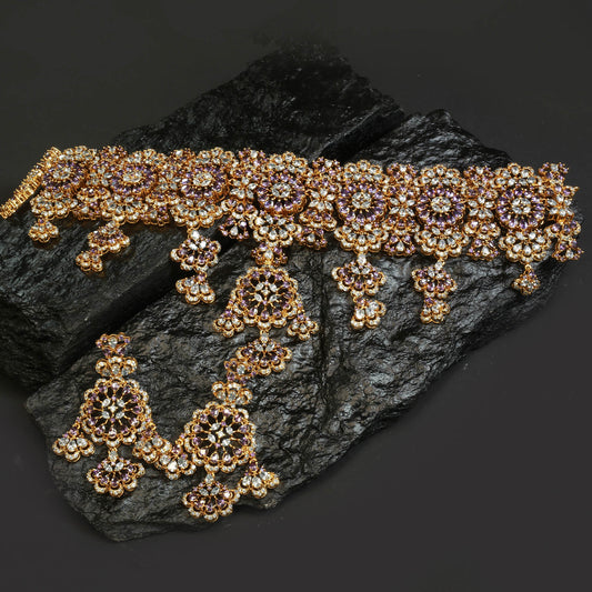 Choker Set With Earring