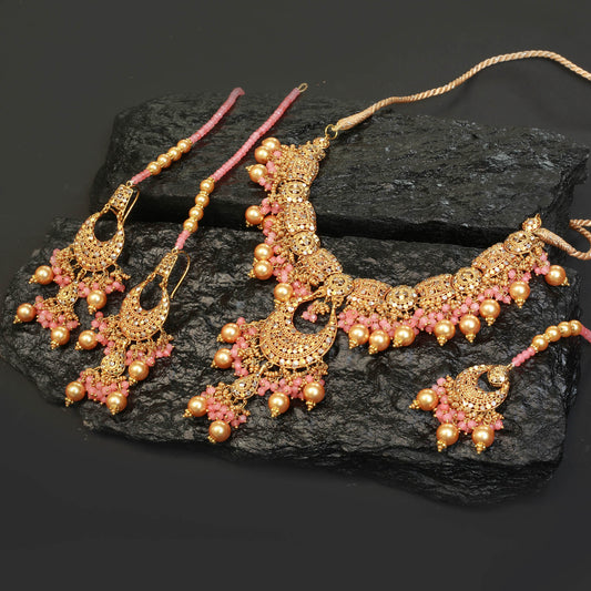 Necklace Set With Earring and Tika