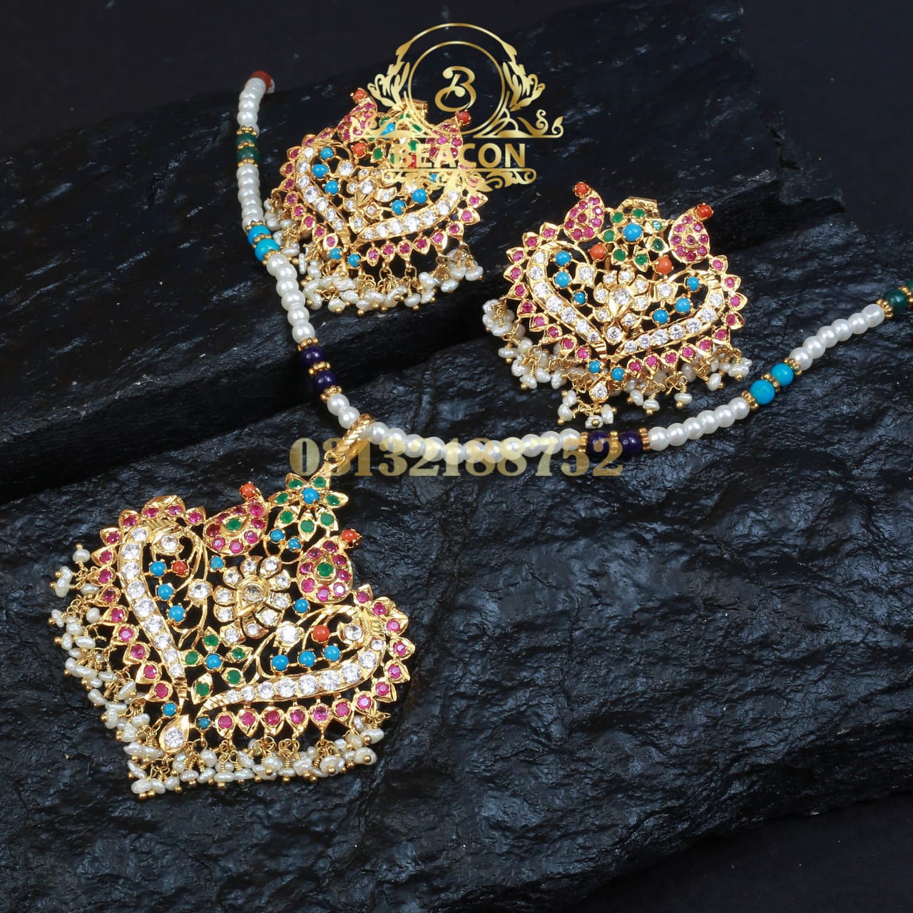 Pendent Set With Earring