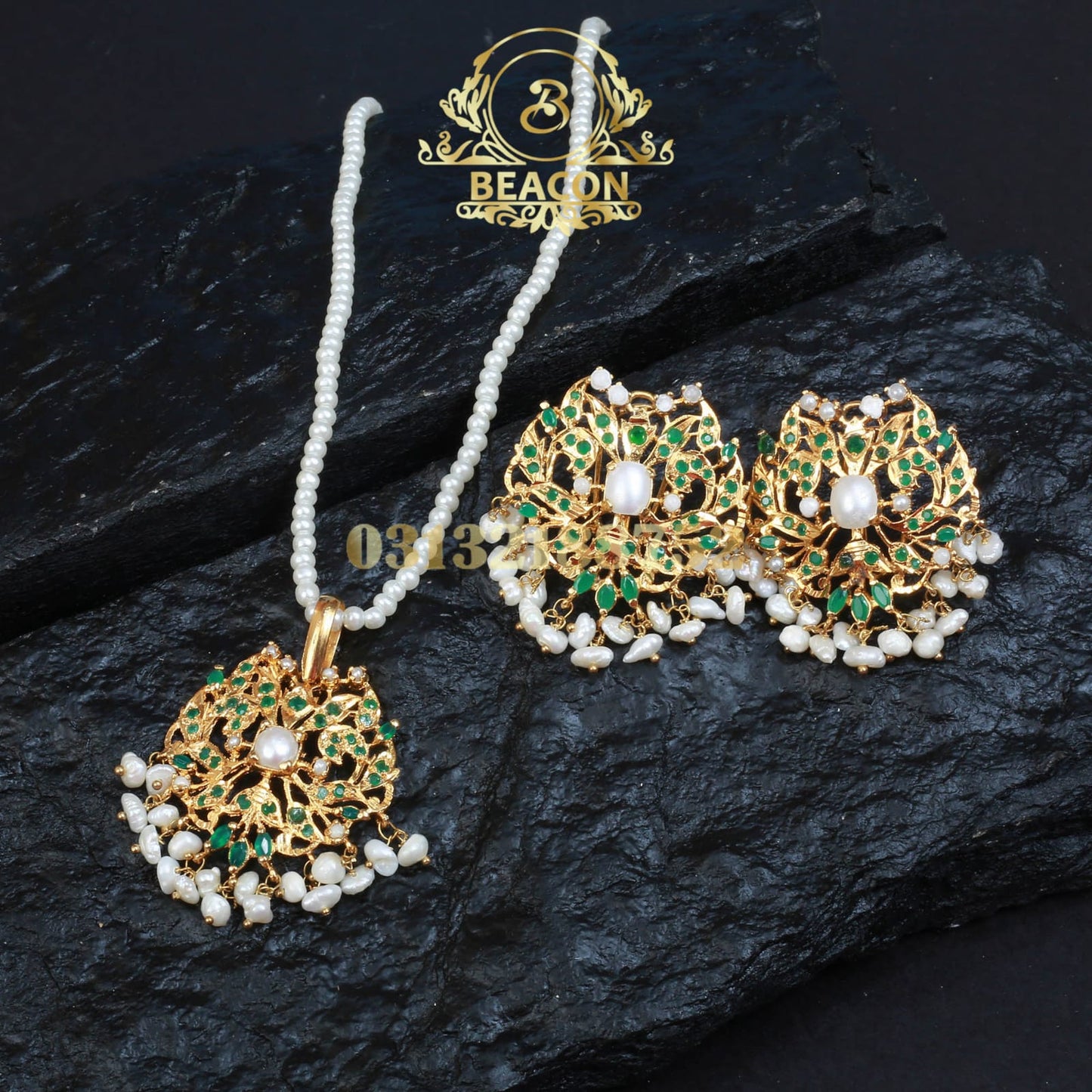 Pendent Set With Earring
