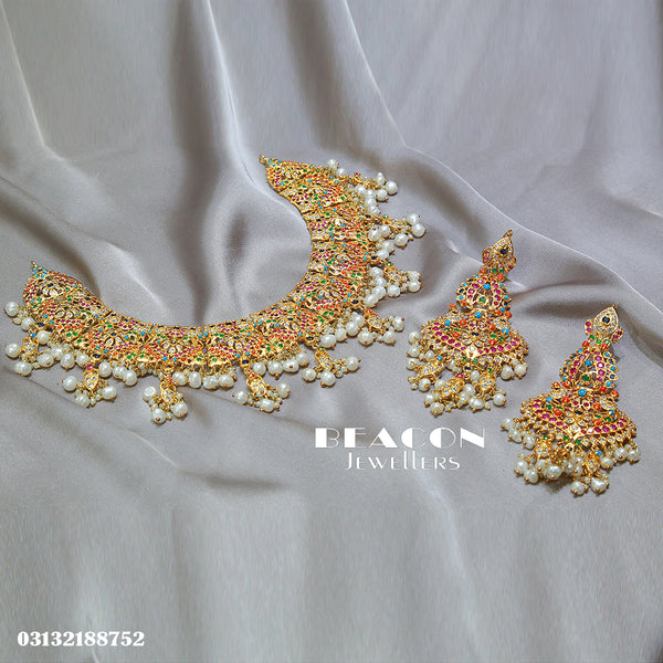 Necklace Set With Earrings