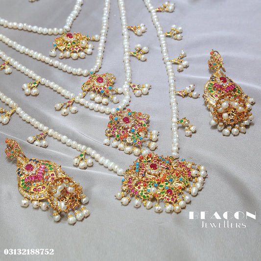 Mala  Set With Earrings