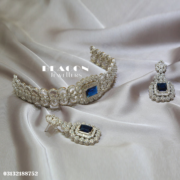 Choker Set With Earrings