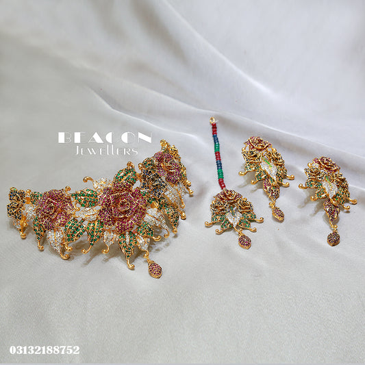 Necklace Set With Earrings TIika