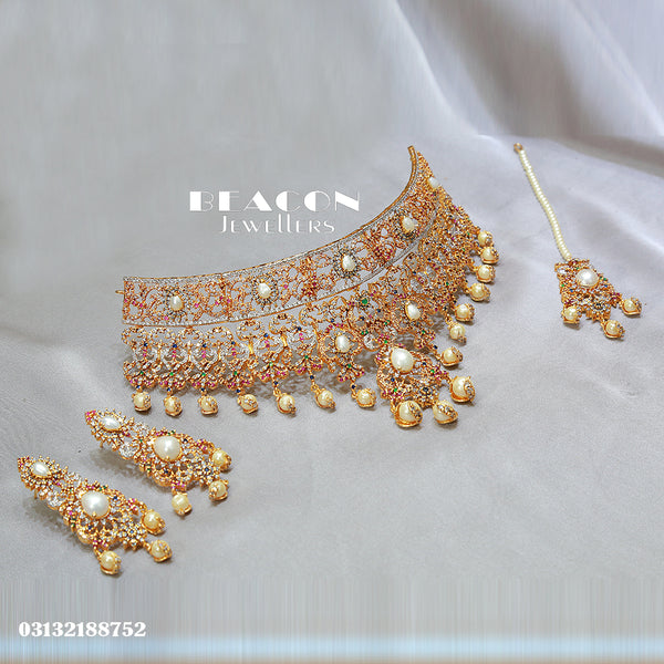 Necklace Set With Earrings Tika