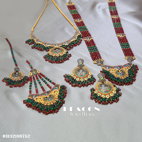 Choker Set With Mala Tika Jhoomer and Earrings