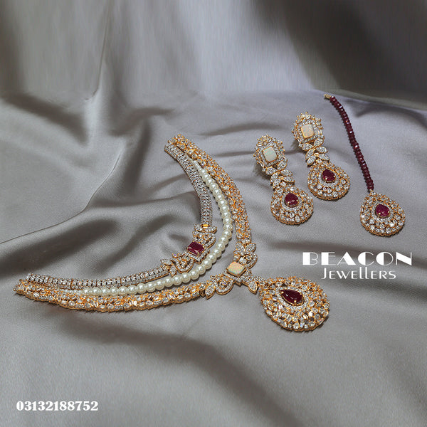 Necklace Set With Earrings Tika