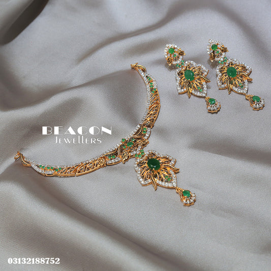 Necklace Set With Earrings