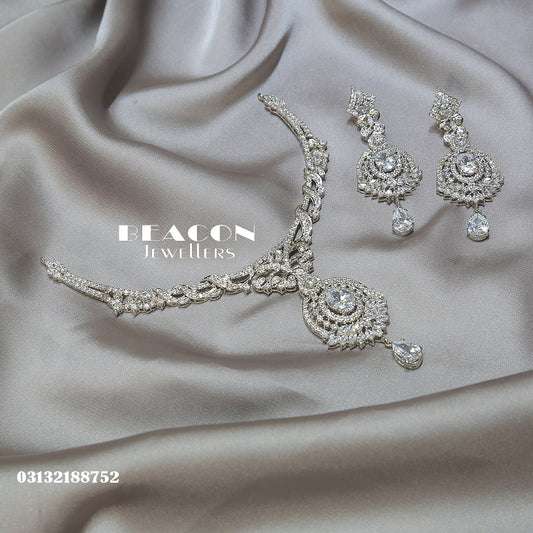 Necklace Set With Earrings