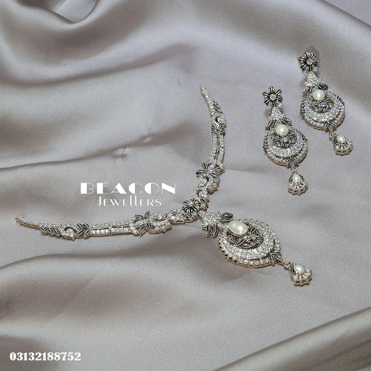 Necklace Set With Earrings